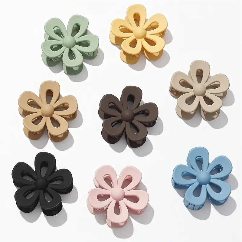 Flower Claw Clips
