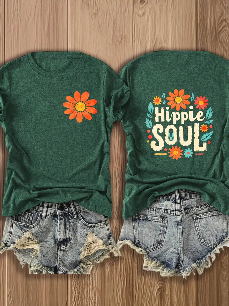 Boho Style Daisy Print for Festival Lovers