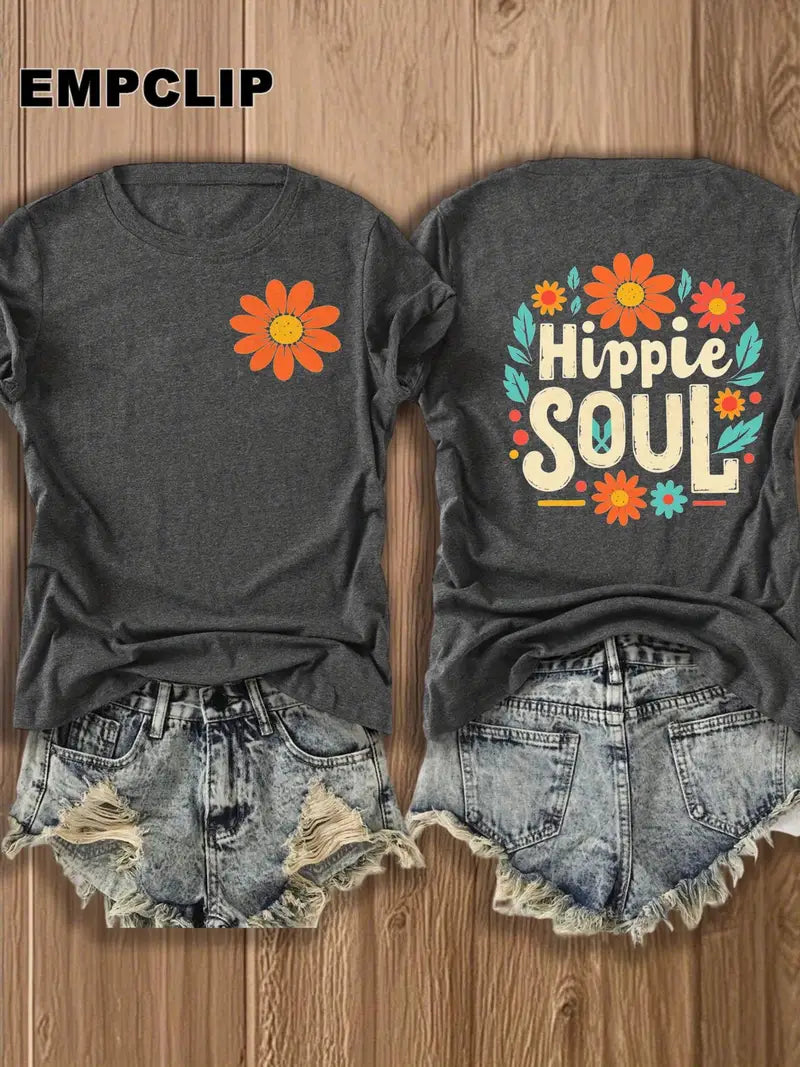 Boho Style Daisy Print for Festival Lovers