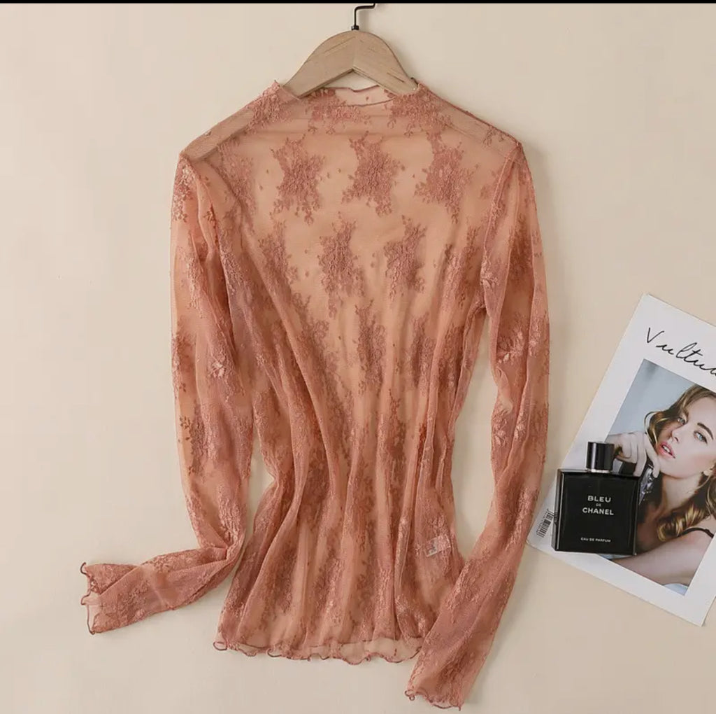 Lace Mesh Top
