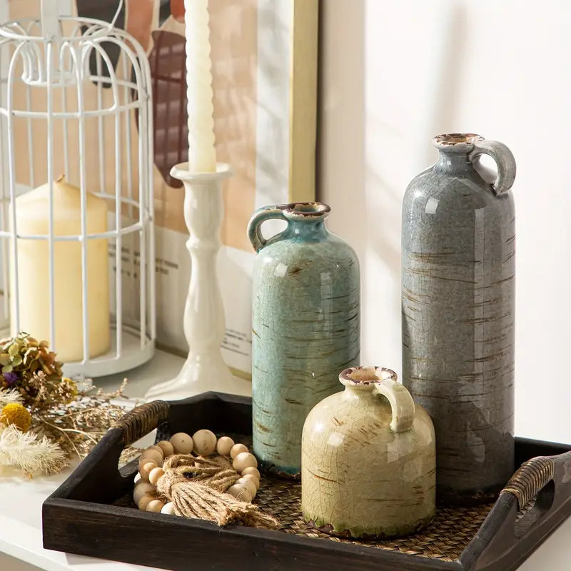 3pcs Ceramic Vase