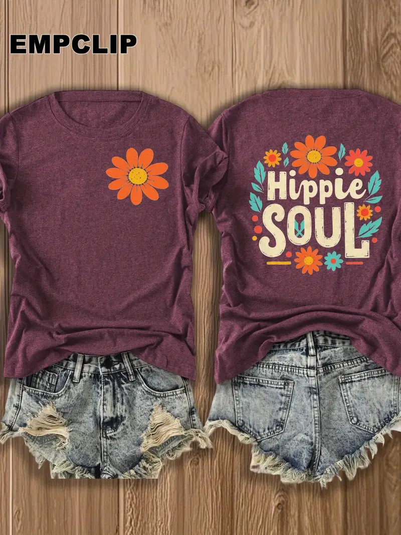 Boho Style Daisy Print for Festival Lovers