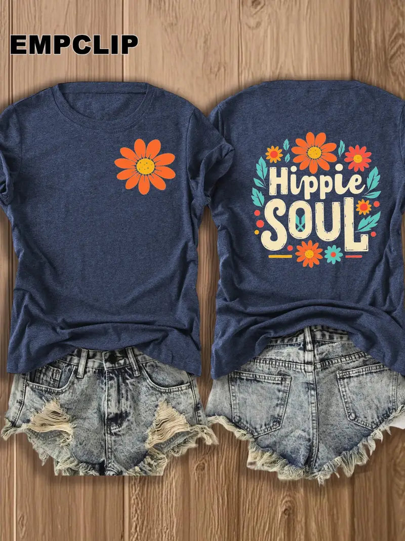 Boho Style Daisy Print for Festival Lovers